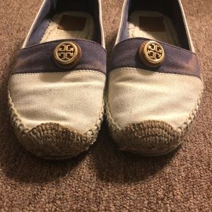 Tory Burch colorblock canvas espadrilles